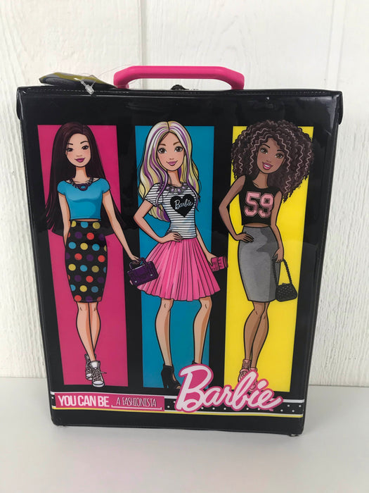 used Barbie Fashionista Doll Storage Case