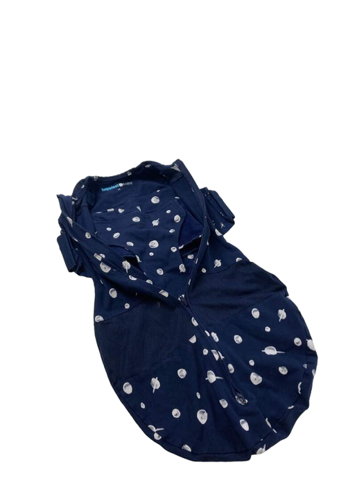 secondhand Happiest Baby SNOO Sack, Medium (12-18 lbs), Midnight Navy Planets