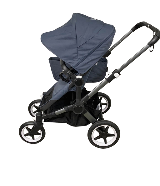 secondhand Bugaboo Donkey 5 Stroller Mono, 2021, Stormy Blue, Graphite