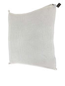 used Safavieh Capra Cotton Accent Throw Blanket, Ivory