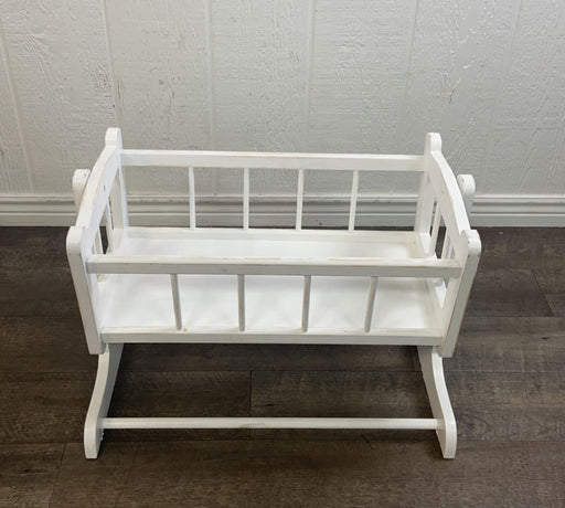 used Wooden Doll Cradle