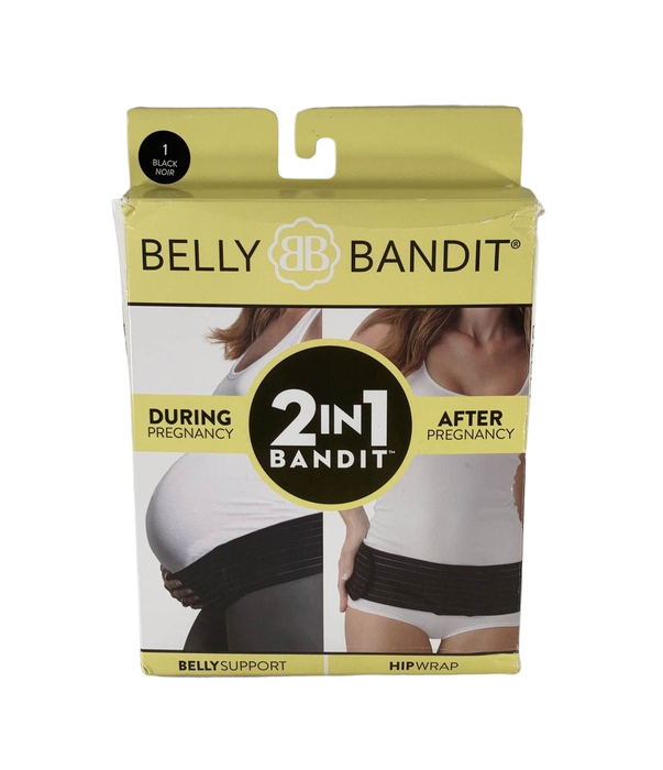 used Belly Bandit 2-in-1 Bandit Band, Size 1 (XS-M), Black