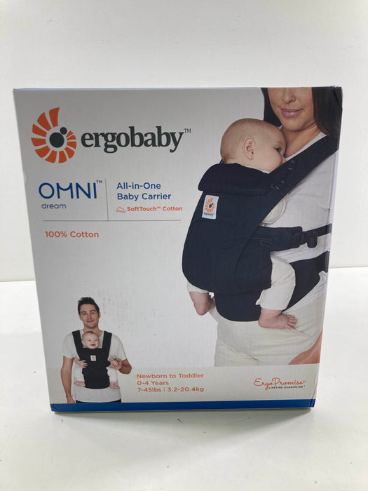 used Ergobaby Omni Dream Baby Carrier, Black