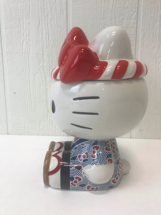 secondhand Sanrio Hello Kitty Omatsuri Cookie Jar