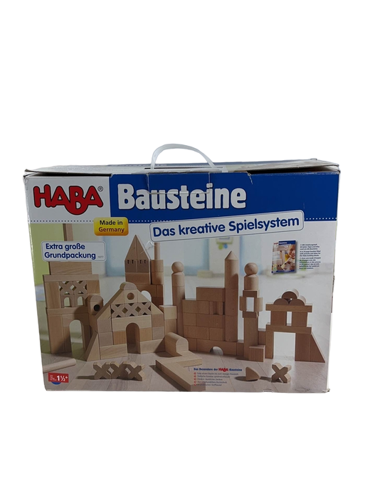 used HABA Wooden Basic Building Blocks