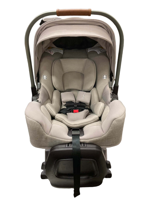 used Nuna PIPA rx Infant Car Seat with RELX Base, 2023, Hazelwood