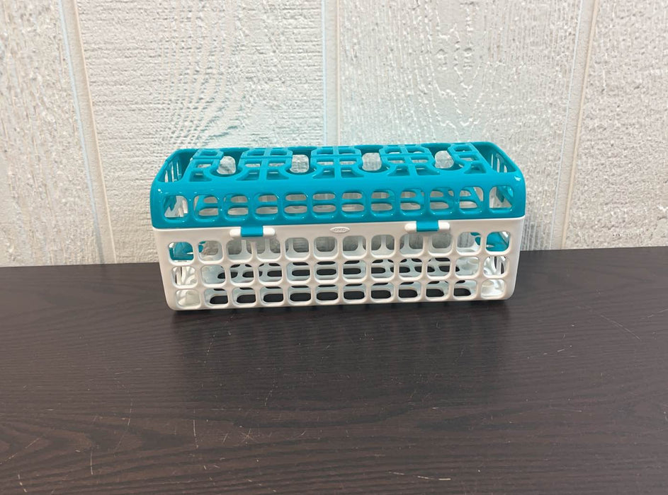 used OXO Tot Dishwasher Basket, Teal