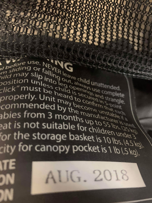 UPPAbaby G-LUXE Stroller, 2018, Jordan (Charcoal Melange)