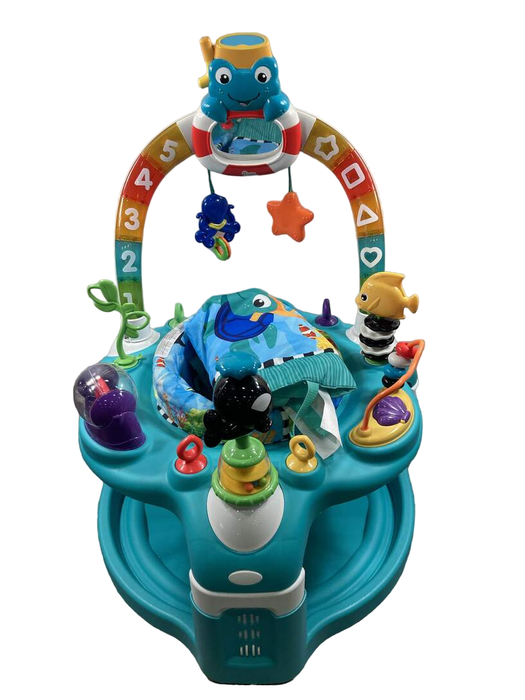 used Baby Einstein 2-in-1 Lights & Sea Activity Gym & Saucer