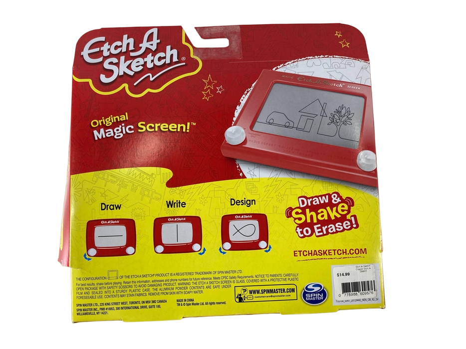 secondhand Etch A Sketch Magic Screen