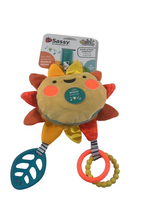 used Sassy My Little Sunshine Musical Mirror Activity Toy