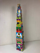 used Melissa & Doug Alphabet Stacking And Nesting Blocks