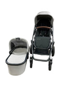 used UPPAbaby VISTA V2 Stroller, 2022, Anthony (White & Grey Chenille) HIDDEN PHOTO REQ 10/4