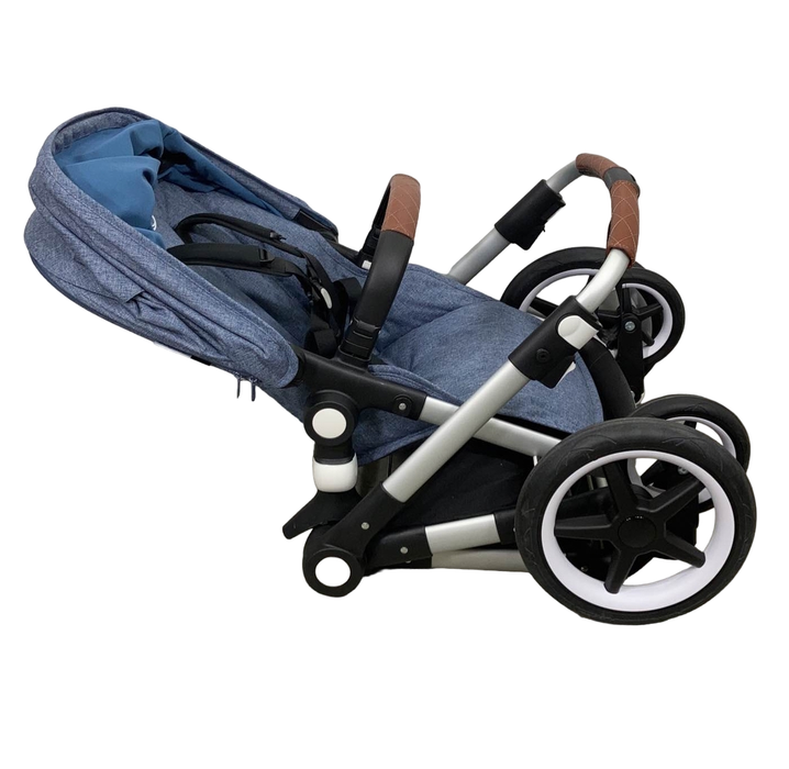 secondhand Bugaboo Lynx Stroller, 2019, Aluminum, Blue Melange