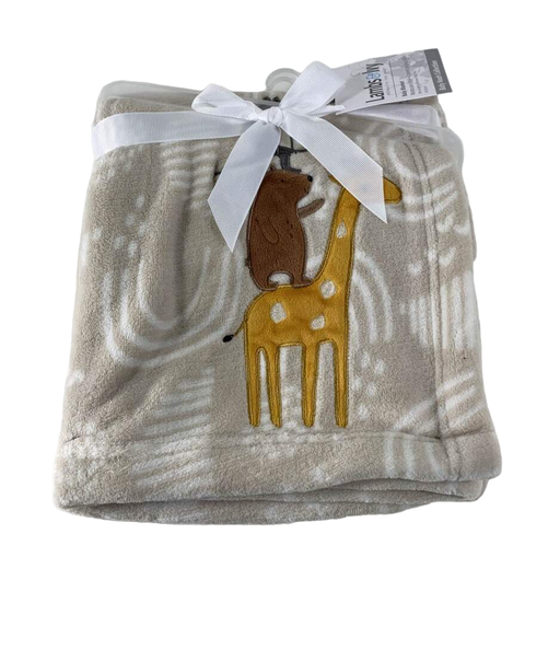 used Lambs & Ivy Baby Noah Fleece Blanket