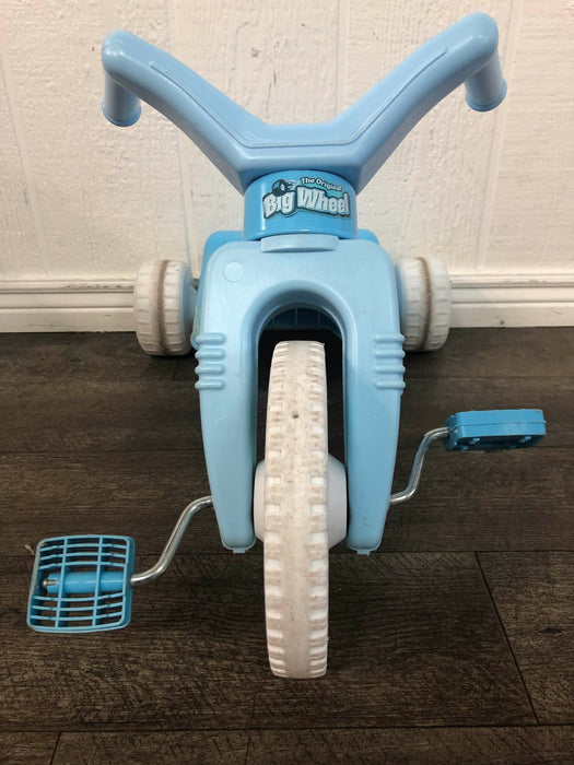 secondhand Big Wheels Ride-On Trike, Blue