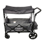 secondhand Wonderfold X2 Push + Pull Double Stroller Wagon, 2022, Stone Gray