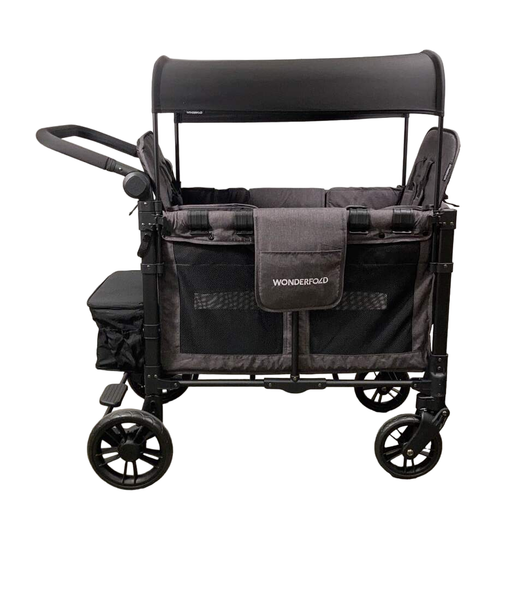 secondhand Wonderfold W2 Elite Multifunctional Stroller Wagon, 2023, Charcoal Grey