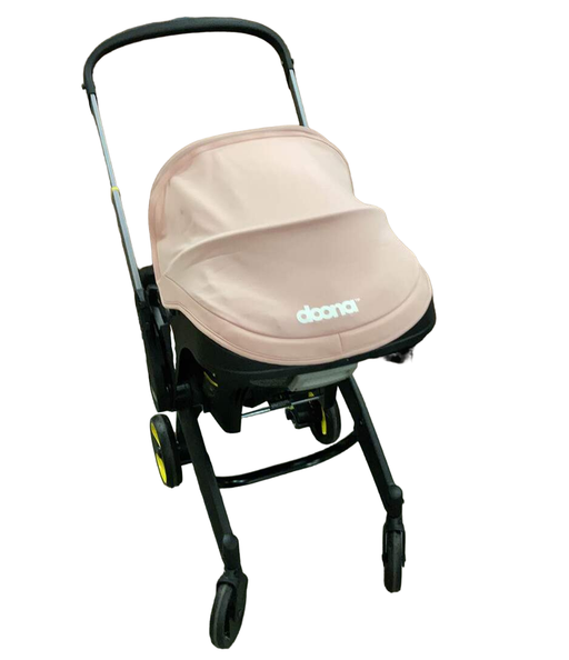 secondhand Doona Infant Car Seat & Stroller Combo, 2022, Blush Pink