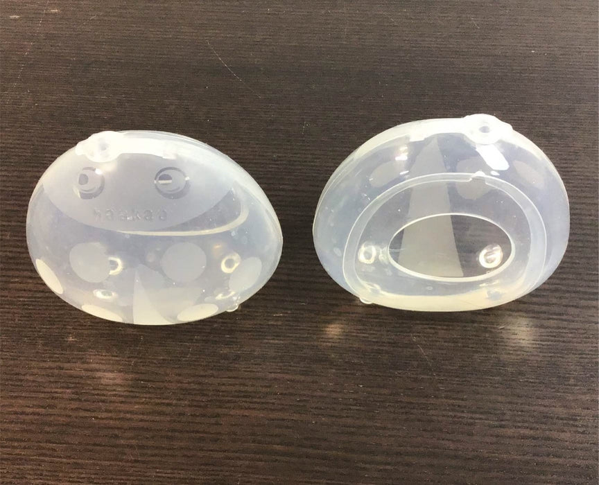 used Haakaa Ladybug Silicone Breast Milk Collector, 2 pk