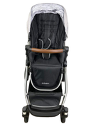 secondhand Mockingbird Single to Double Stroller, 2023, Silver with Penny Leather, Limited Edition Night Stars, Limited Edition Light Grey