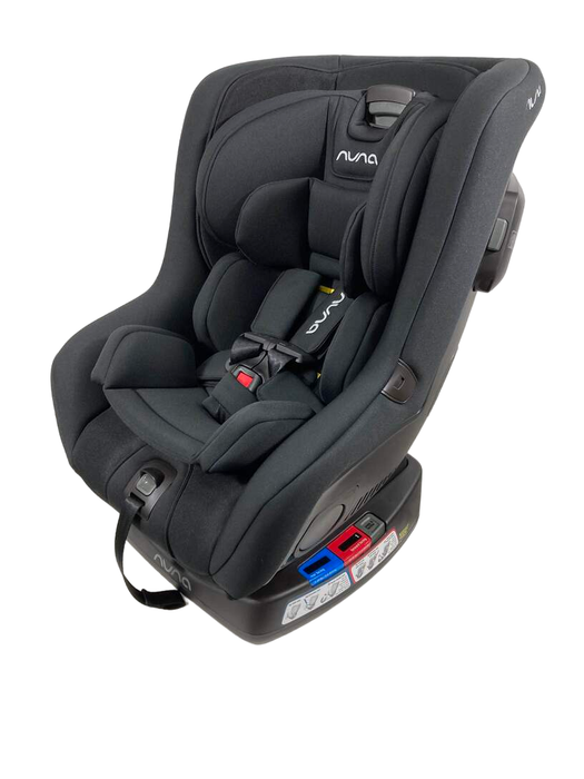 used Nuna RAVA Convertible Car Seat, Caviar, 2022