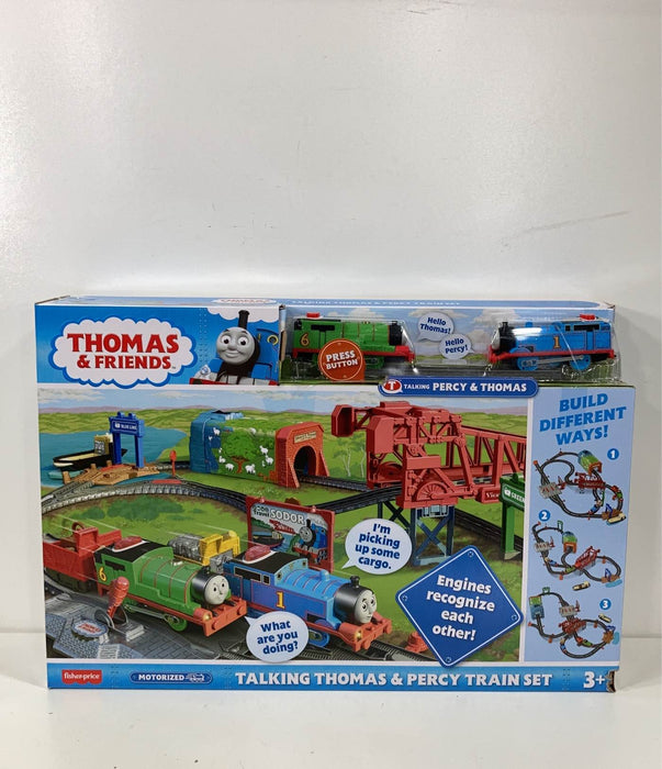 used Fisher Price Thomas & Friends Talking Thomas & Percy Train Set