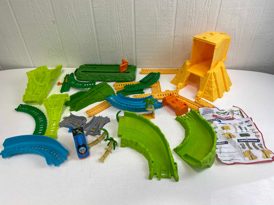 used Thomas & Friends TrackMaster Turbo Jungle Set