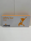 used Mima Zigi Stroller Safety Bar, Charcoal/Silver