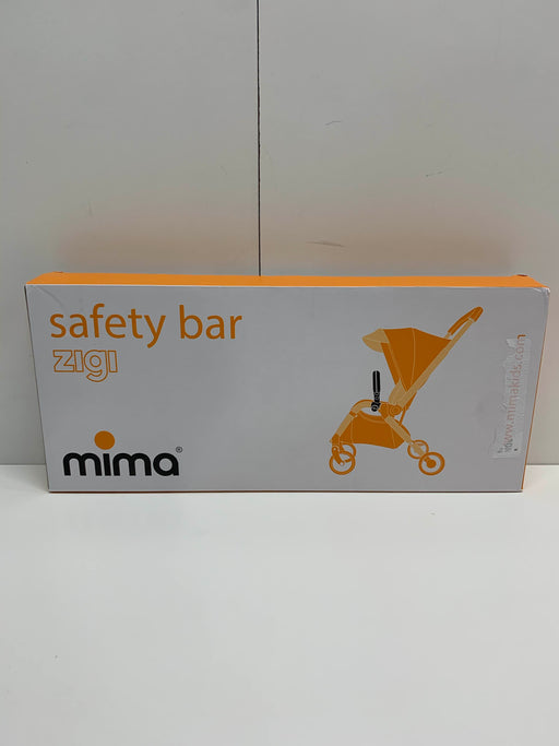 used Mima Zigi Stroller Safety Bar, Charcoal/Silver