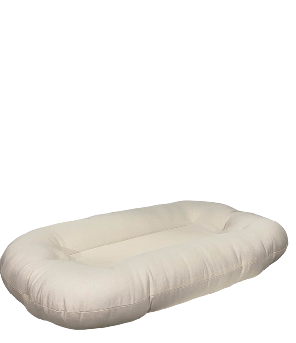 used Snuggle Me Organic Sensory Infant Lounger, Natural