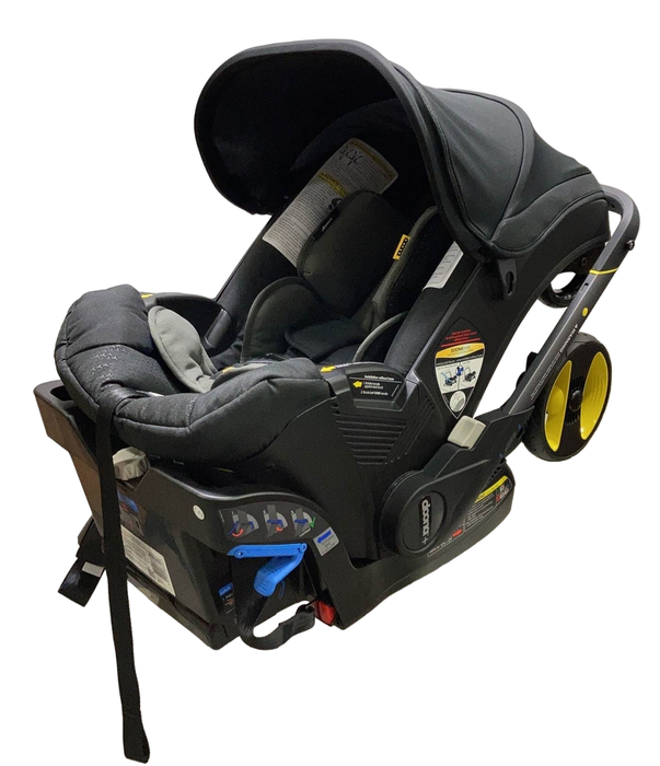 used Doona Infant Car Seat & Stroller Combo, 2022, Nitro Black