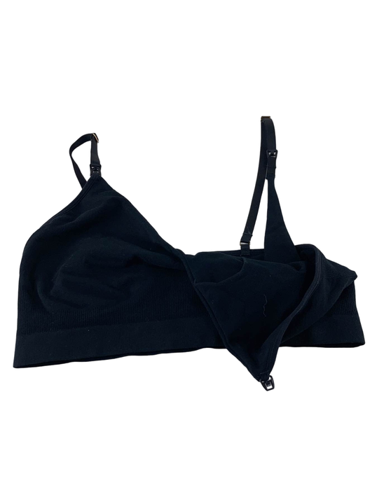 secondhand Hatch The Essential Nursing And Pumping Bra, Black Large