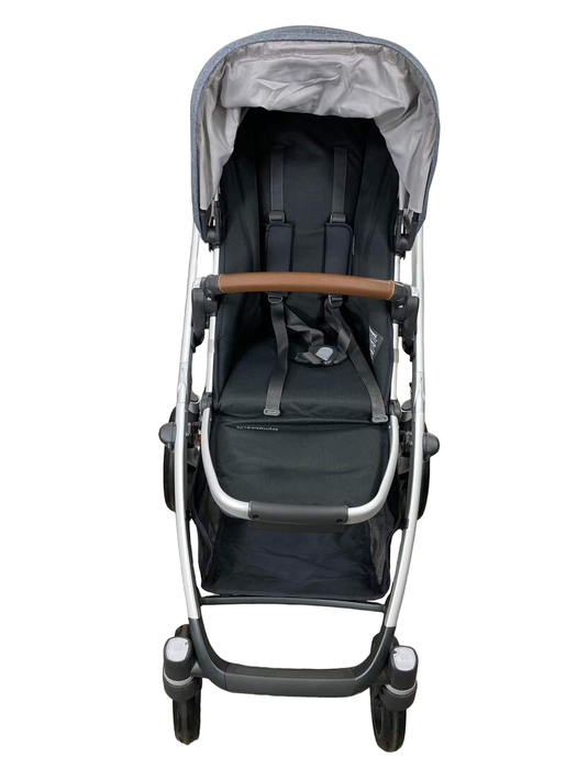 secondhand UPPAbaby VISTA V2 Stroller, Bassinet and Frame Only, Greyson (Charcoal Melange), 2021