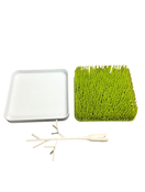 secondhand Boon Grass Countertop Drying Rack with Accessories