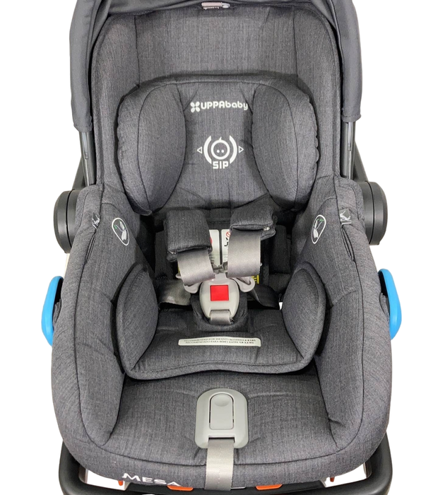 secondhand UPPAbaby MESA Infant Car Seat, 2021, Jordan (Charcoal Melange)