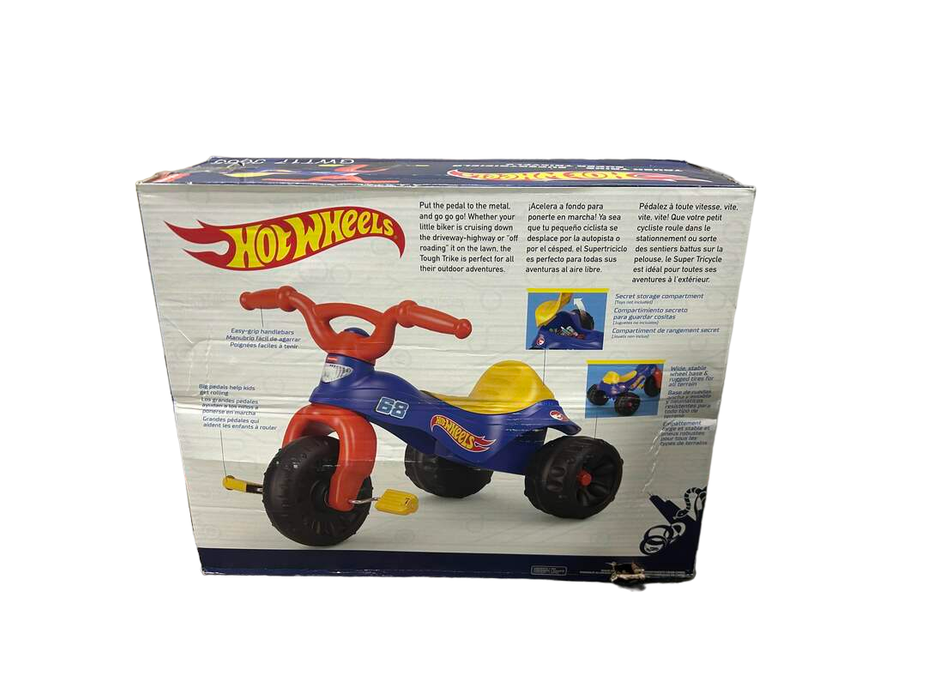 secondhand Fisher Price Tough Trike, Hot Wheels