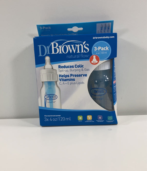 used Dr. Brown's Options 4oz Bottles, 3 Pack