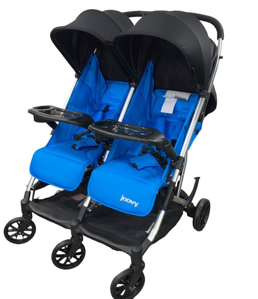 used Joovy Kooper X2 Double Stroller, Blue, 2021 HIDDEN PHOTO 11/23