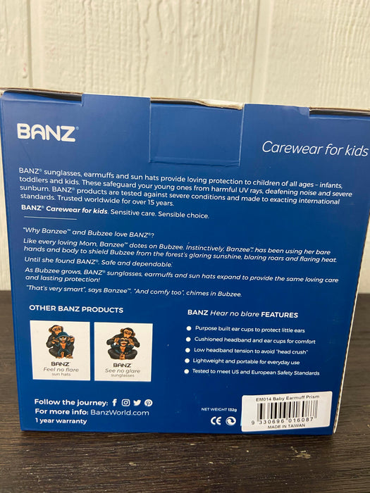 secondhand Baby Banz Mini Earmuffs, [DONATE], Prism