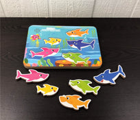 secondhand Pinkfong Baby Shark Wooden Sound Puzzle