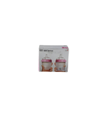 used Comotomo Bottles, 2 Pack, Pink, 5oz