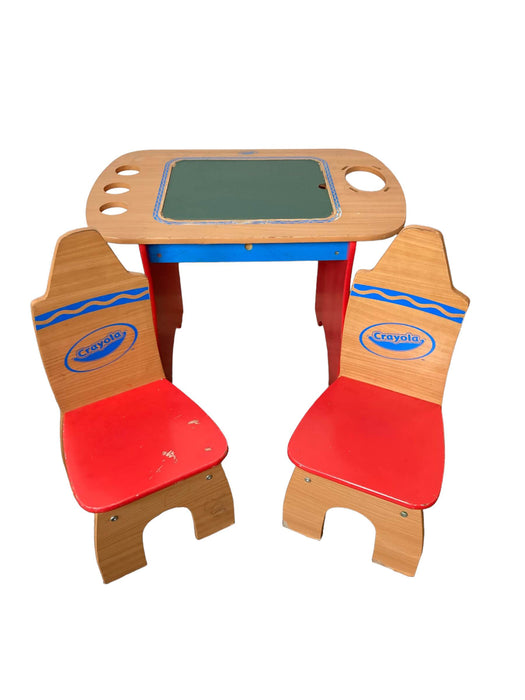 used Crayola Wooden Table And Chairs