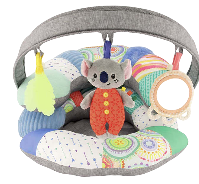 used Infantino 3-in-1 Tummy Time, Sit Support And Mini Gym, Koala