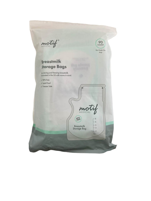 used Motif Medical Breast Milk Storage Bags