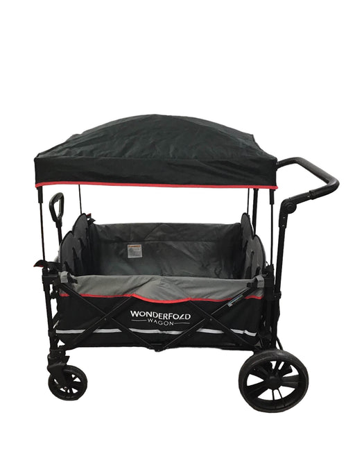 secondhand Wonderfold X4 Push & Pull Quad Stroller, 2021, Black