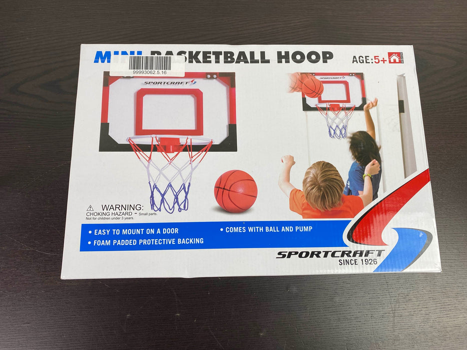 used Sportcraft Mini Basketball Hoop