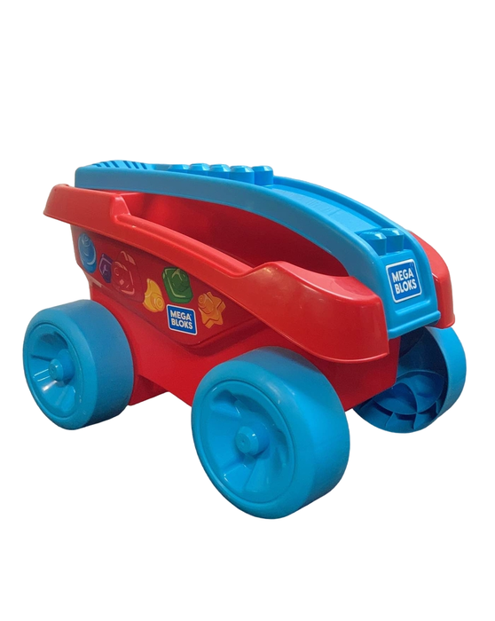 used Mega Bloks First Builders Block Scooping Wagon