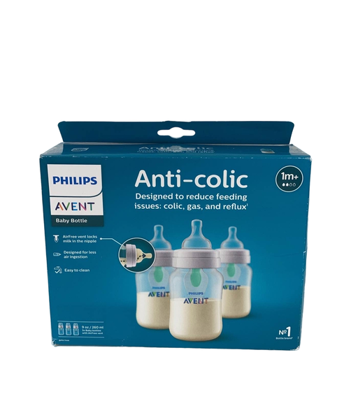 used Philips Avent Anti-Colic Bottles With AirFree Vent