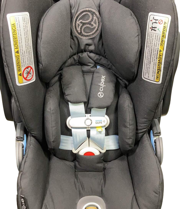 Cybex Cloud Q Infant Car Seat with SensorSafe, Stardust Black, 2022